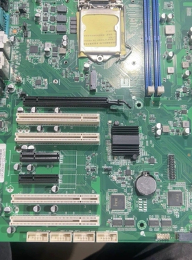 工控工业主板LH-673 功能正常 成色如图 支持9代CPU ~议价