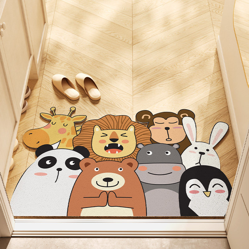 大江地垫可裁剪动物款入户门脚垫玄关门垫进门地毯家用门口防滑垫,居家布艺,家用脚垫,淘宝优惠券,粉丝福利购,淘宝优惠卷