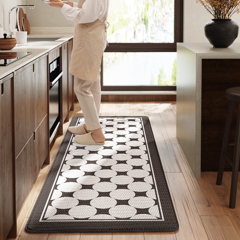 大江厨房专用皮革长条地垫防滑吸油吸水垫子家用地毯可擦免洗脚垫,居家布艺,厨房地垫,淘宝优惠券,粉丝福利购,淘宝优惠卷