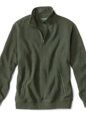 ORVIS男半拉链立领卫衣打底衫长袖春秋运动休闲时尚亲肤户外3CX6