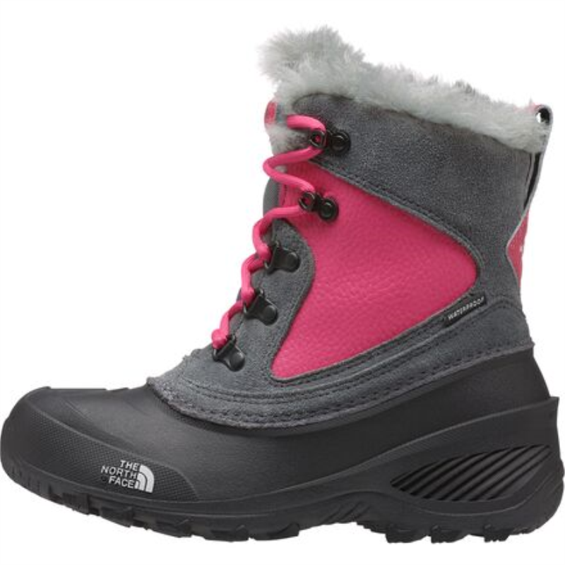THE NORTH FACE/北面女中大童户外休闲鞋防水真皮短靴正品TNF02TM