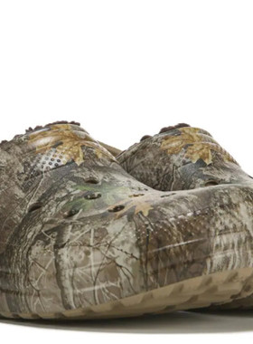 crocs卡洛驰洞洞鞋男鞋户外沙滩休闲轻质毛毛内里迷彩正品15845