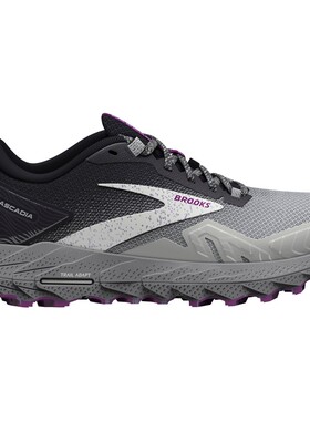 Brooks/布鲁克斯运动鞋休闲缓震Cascadia 17越野跑鞋春夏女正品