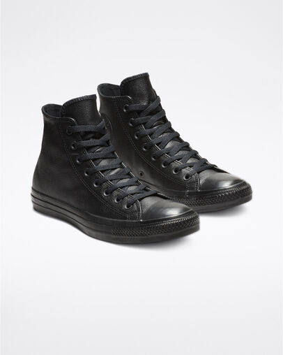Converse/匡威男女同款板鞋高帮皮面纯色春秋Chuck 70正品170093C