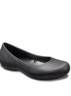 Crocs/卡骆驰女平底鞋瓢鞋秋冬圆头浅口黑色KADEE 2正品416926