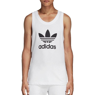 纯棉运动三叶草汗衫 Adidas 背心夏季 14743120 阿迪达斯男士 正品