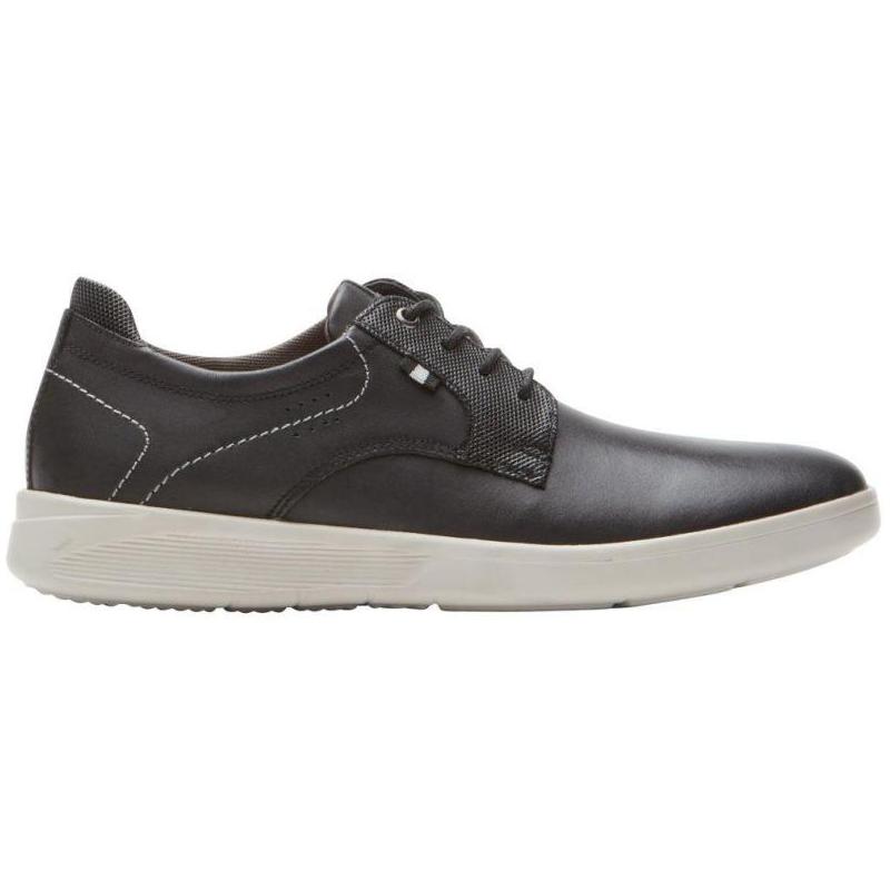 Rockport/乐步男休闲鞋Caldwell系带圆头平底皮质正品RP CI4579