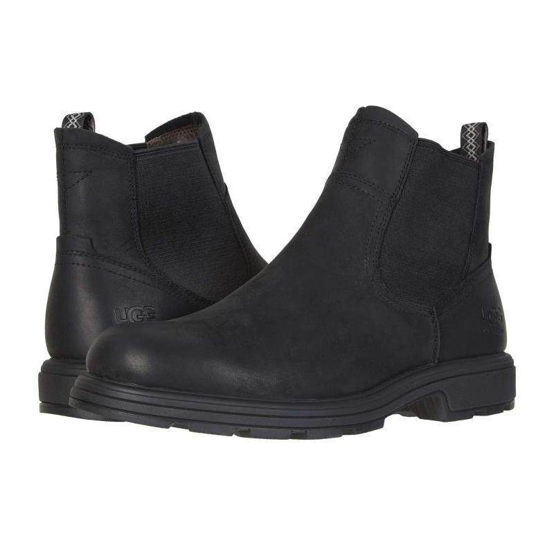 UGG男切尔西靴防水套筒皮靴短靴Biltmore黑色百搭ugg正品1103789