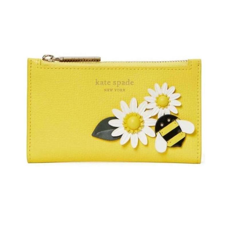 kate spade NEW YORK女包钱包拉链太阳花小号礼物正品12414955