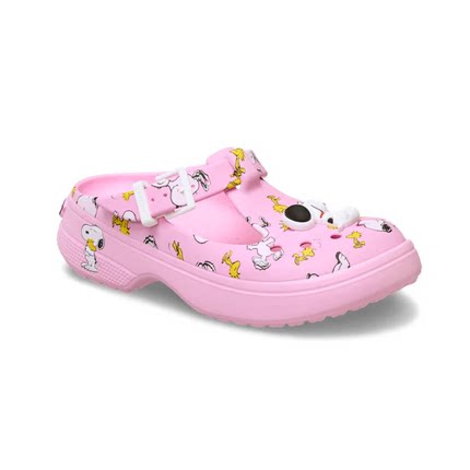 卡骆驰Crocs洞洞鞋玛丽珍女鞋沙滩鞋史努比联名凉鞋拖鞋可爱夏季