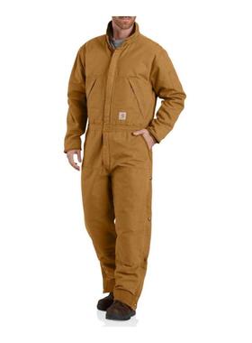 carhartt卡哈特男休闲裤连体冬季保暖加厚帆布正品35481-104396