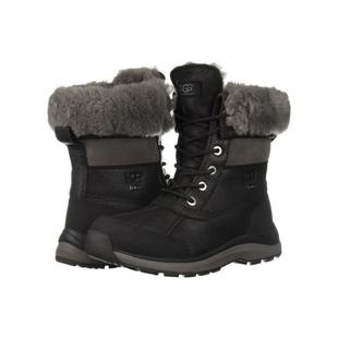 风防滑户外冬季 UGG女雪地靴防水皮质系带休闲工装 ugg正品 1095141