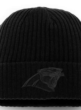 NFL男帽冬包头帽针织线帽防风保暖Carolina Panthers正品2118946