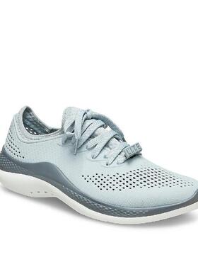 Crocs运动休闲鞋男鞋低帮鞋透气Literide 360纯色系带正品520700