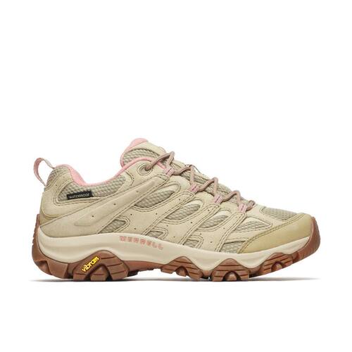 Merrell 迈乐女鞋户外徒步鞋远足猪皮绒面革透气防水Moab 3防滑