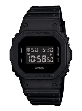 Casio 卡西欧男士腕表G-shock防水表盘200m礼物正品DW-5600BB-1PR
