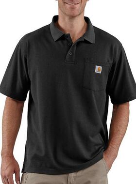 carhartt卡哈特短袖T恤衫夏季半截袖POLO衫翻领户外休闲衣106685