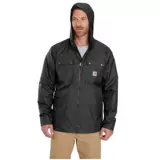 carhartt Мужская куртка, демисезонная удерживающая тепло ветрозащитная толстовка с капюшоном с капюшоном с молнией