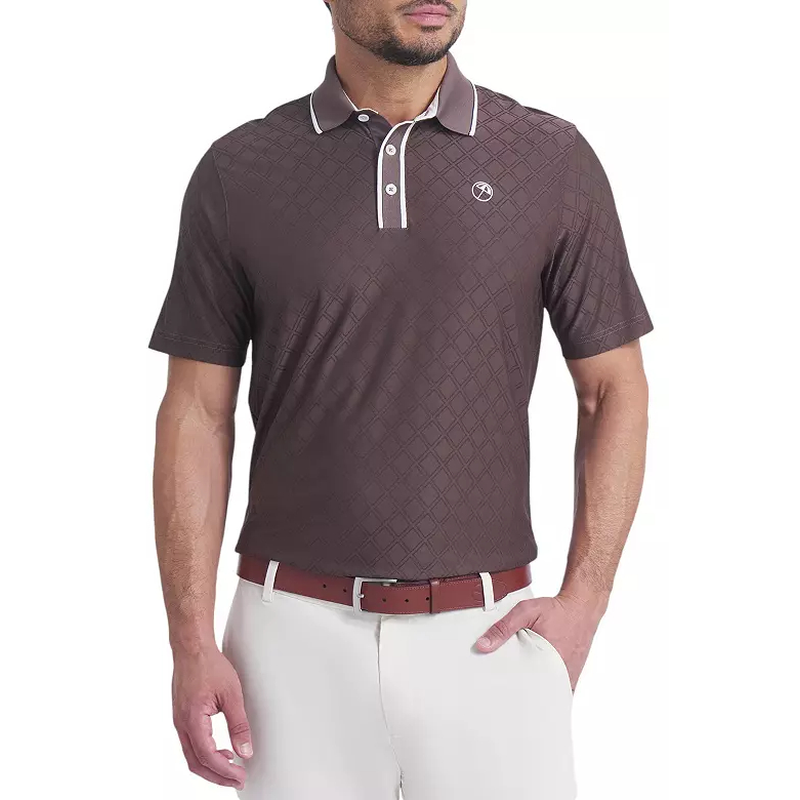 PUMA/彪马X Arnold Palmer男士POLO衫提花高尔夫球衫运动T恤男装