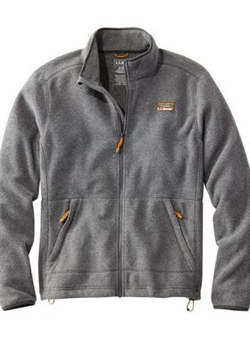 L.L.Bean宾恩男抓绒衣拉链开衫保暖秋冬季休闲上衣外套正品504674