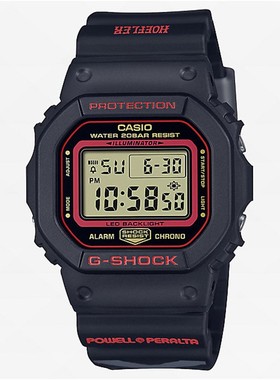 Casio/卡西欧男女手表腕表商务休闲时尚高级感DW5600KH-1送礼正品