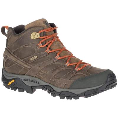 Merrell/迈乐男登山靴徒步短筒麂皮减震户外休闲正品54051-J46337