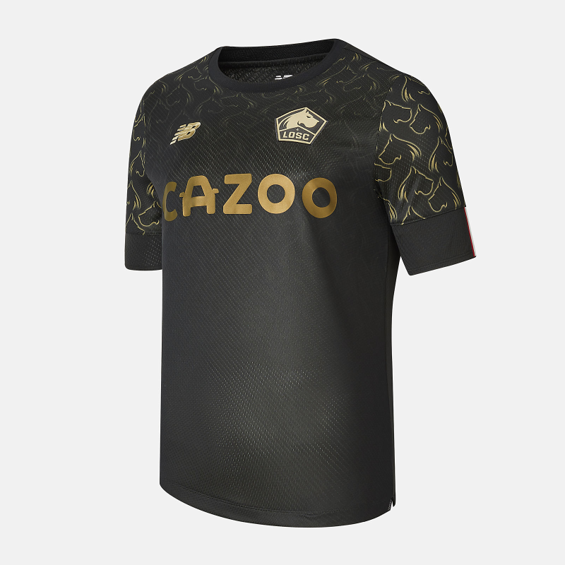 NEW BALANCE NB男女款短袖T恤Lille LOSC球衣直邮MT230090