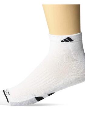 Adidas/阿迪达斯短袜男袜子3双经典白色吸汗透气正品327303