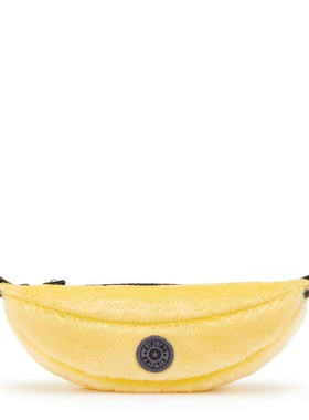 Kipling凯普林铅笔盒笔袋化妆包手拿包香蕉毛绒时尚潮款KI4728