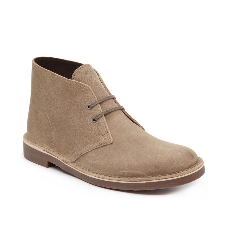 clarks/其乐马丁靴男反绒系带圆头百搭潮流系带英伦正品438836