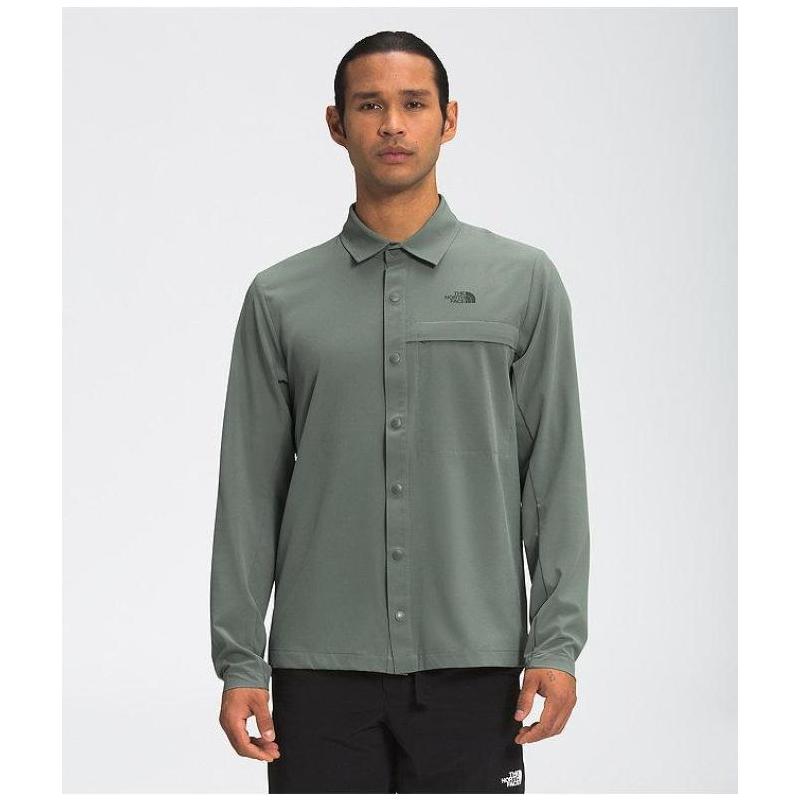 北面THE NORTH FACE男衬衫长袖户外徒步健步防晒正品NF0A5A2Y-C1