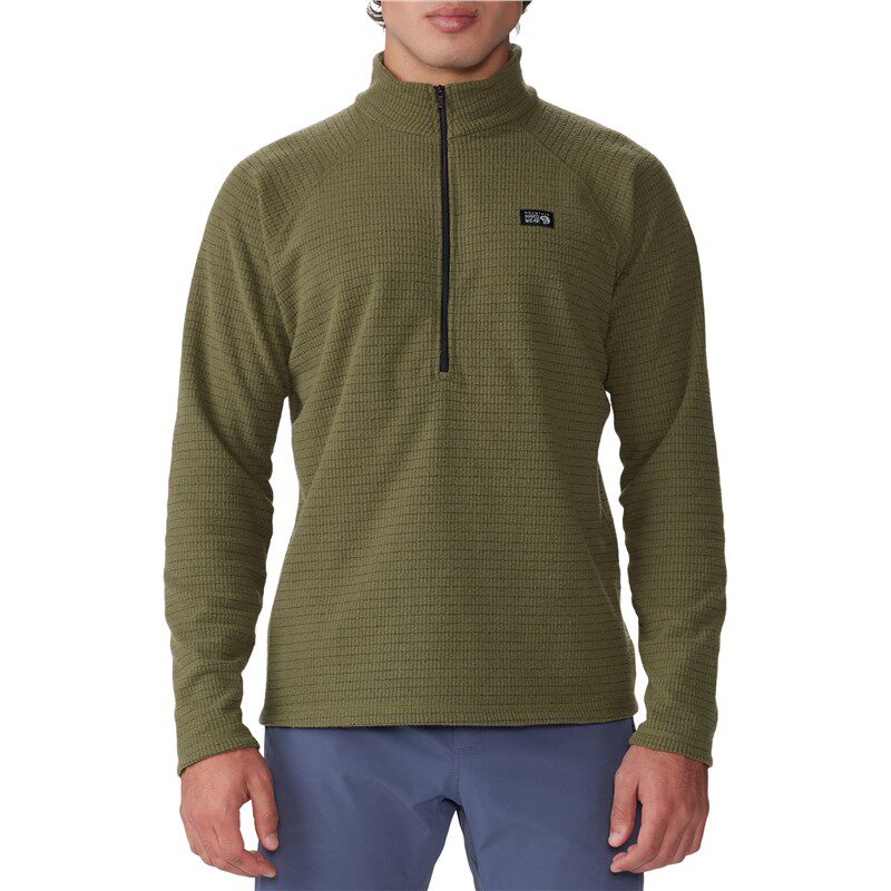 Mountain hardwear/山浩男套头衫上衣卫衣长袖T恤1/2拉链春秋正品