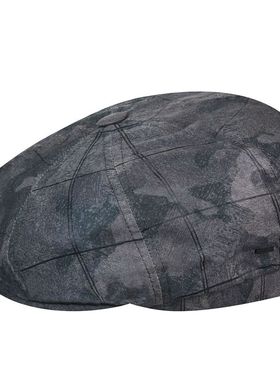 Bailey of hollywood男帽子鸭舌帽八角帽做旧复古报童帽90134BH