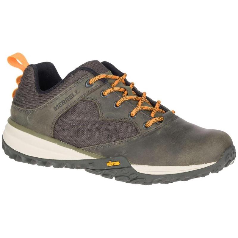 Merrell/迈乐男户外登山鞋低帮系带拼色网面夏季圆头正品42991M