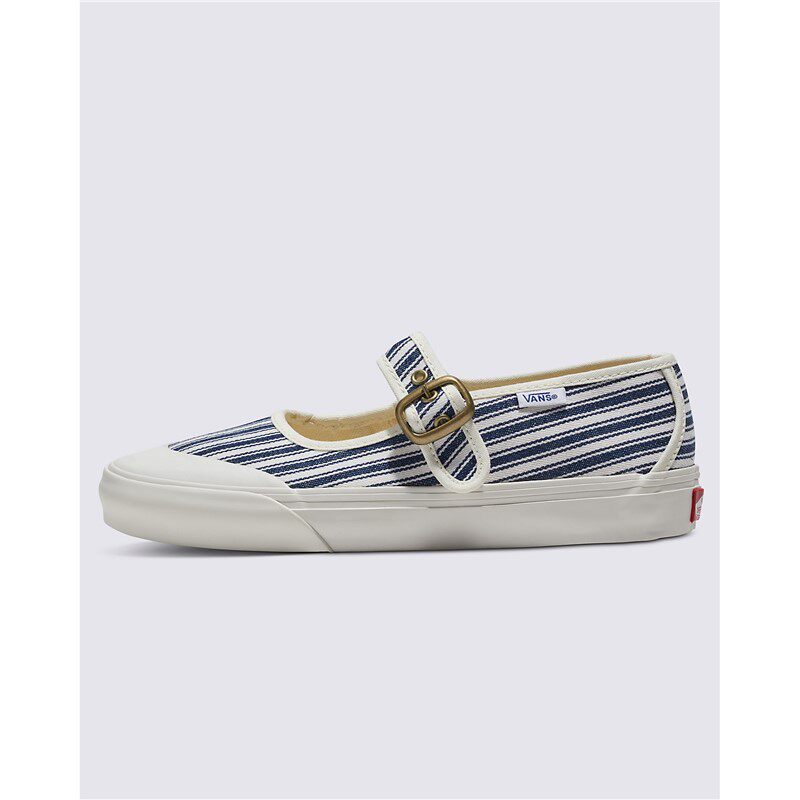 VANS/范斯男女情玛丽珍鞋瓢鞋浅口i条纹搭扣休闲运动户外春夏正品