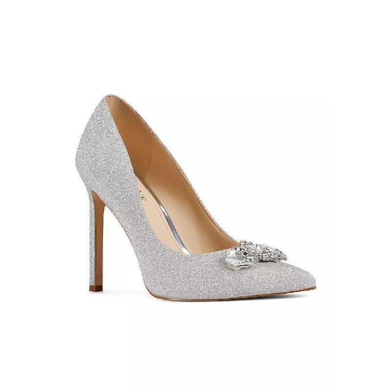nine west/玖熙女鞋凉鞋高跟闪烁装饰正品a2900869wntrulove3