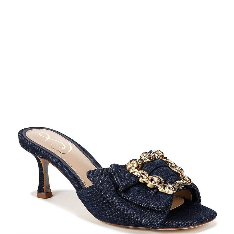 Sam Edelman女鞋露趾拖鞋细跟高跟鞋凉拖潮牌时装鞋优雅春夏季