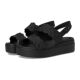 卡骆驰女凉鞋 罗马鞋 一字带厚底增高休闲凉拖夏季 Crocs 新品 209977