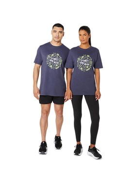 Asics/亚瑟士男士T恤短袖圆领休闲运动健身跑步舒适透气2033B879