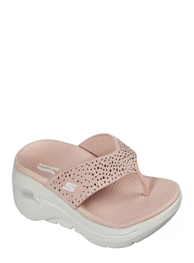 Skechers/斯凯奇女人字拖凉鞋不累脚户外运动休闲沙滩简约203276