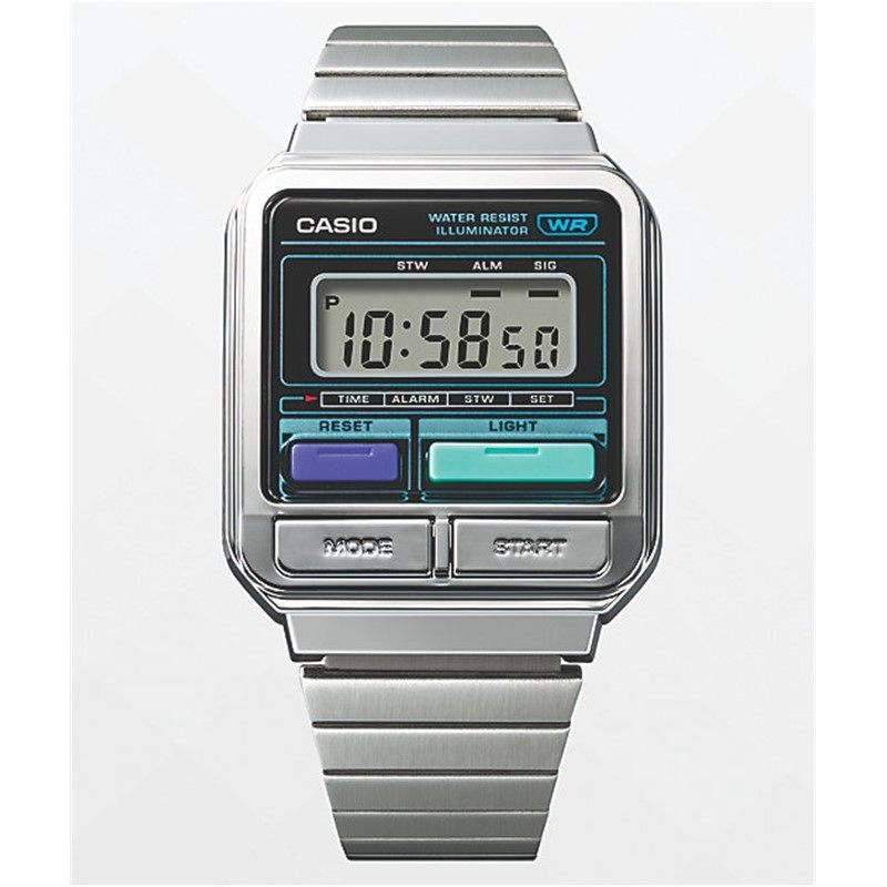 Casio卡西欧男女手表A120WE-1AVT腕表商务休闲时尚高级感送礼正品