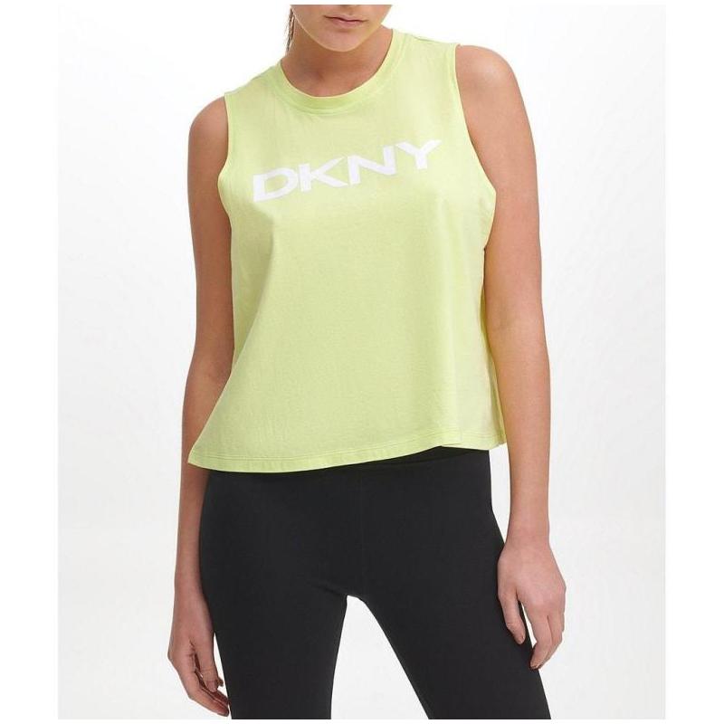 DKNY/唐可娜儿女背心圆领透气宽松纯色打底夏季正品20147736