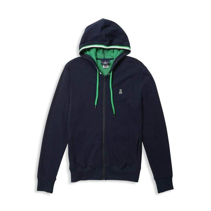 psycho bunny男夹克圈全拉链运动休闲前卫欧美潮流春秋正品b7729