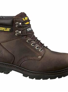 卡特CAT男短靴工装靴系带户外休闲真皮Second Shift正品P72593