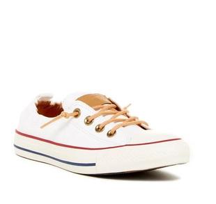 透氣舒適套腳便鞋 Converse 帆布鞋 低幫正品 匡威女鞋 345314
