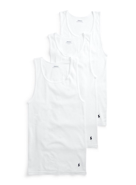 POLO RALPH LAUREN/拉夫劳伦男T恤背心夏季纯棉3件装正品1000611