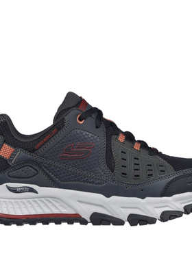 Skechers/斯凯奇男休闲鞋运动防水网眼低帮系带短靴春正品237545