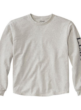 L.L.BEAN宾恩男士长袖T恤棉质舒适休闲圆领套头衫日常TA521041