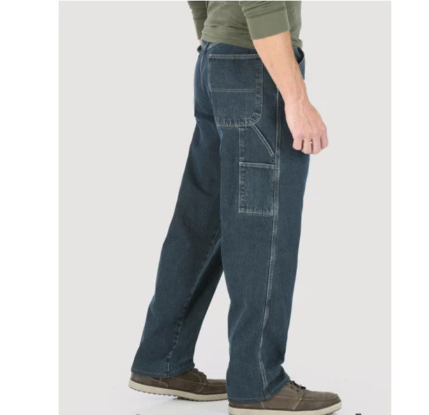 wrangler/威格男牛仔裤舒适百搭耐穿长裤宽松工装休闲正品132615