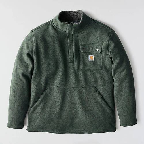 Carhartt/卡哈特男士卫衣半高领抓绒保暖透气秋冬季户外防风工装